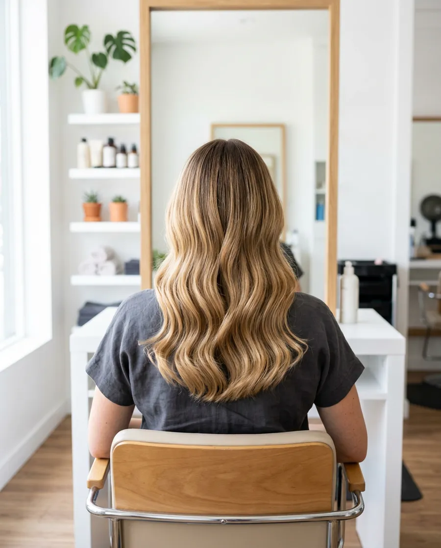 Balayage: after
