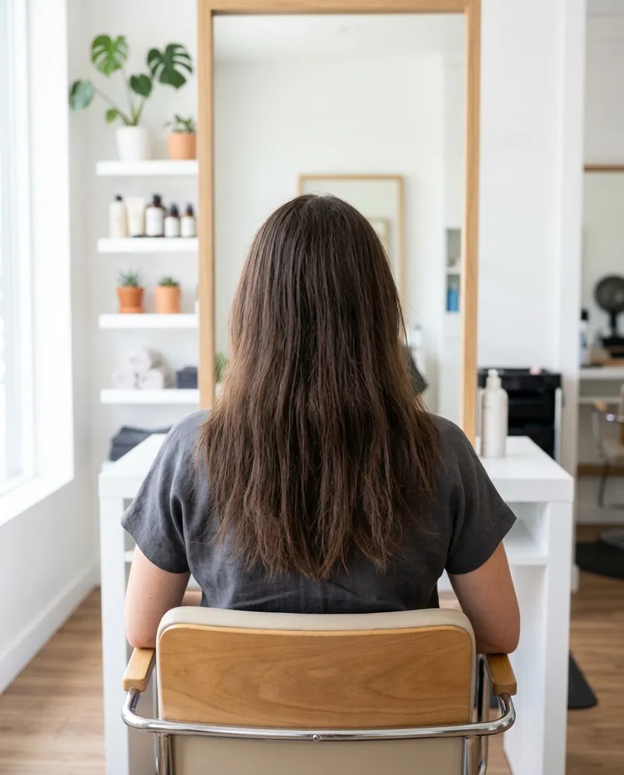 Balayage: before