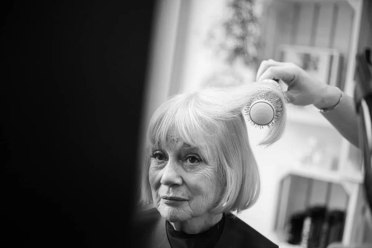 A blow dry at L'AMEL
