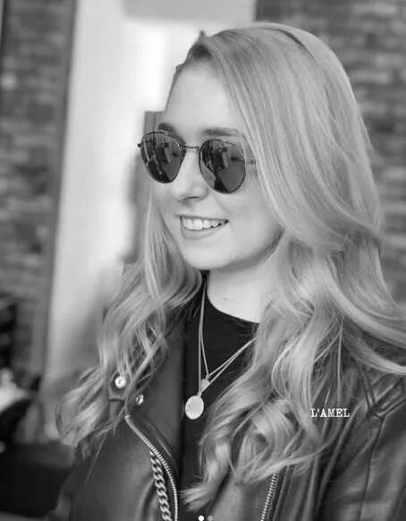 Soft blonde curls